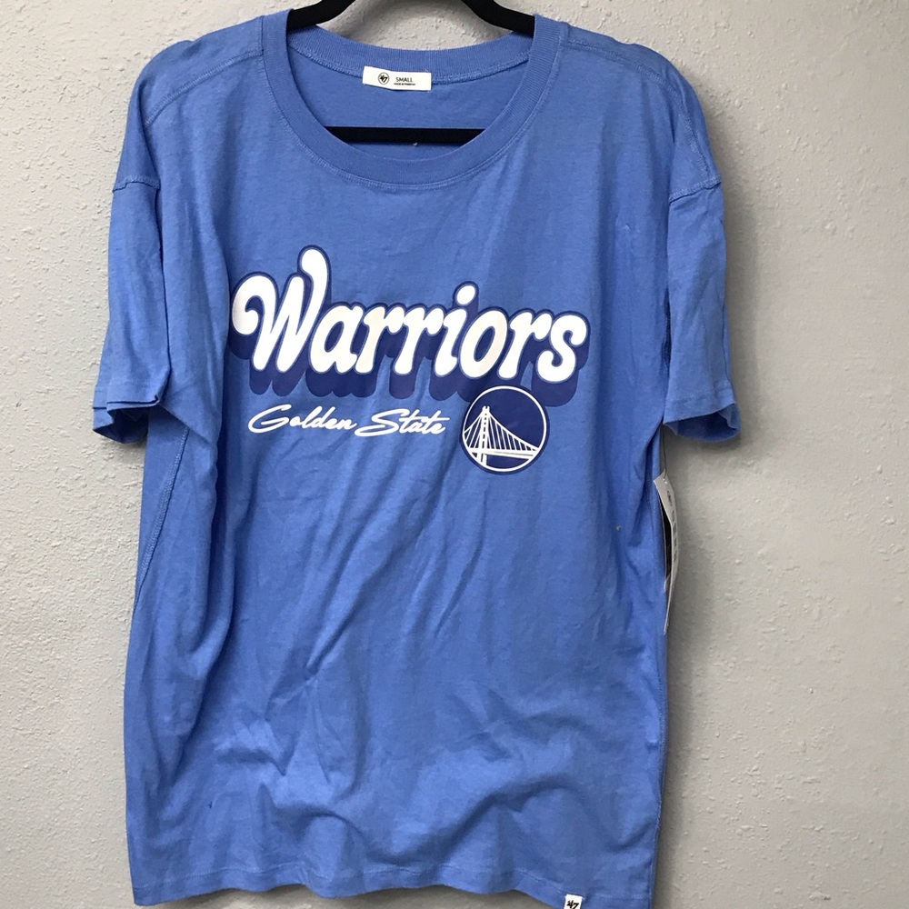 47 Brand Blue Warriors Tee